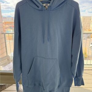 JoyLab Women's Light Blue Hoodie - Perfect Oversized Fit